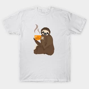 Good Morning Sloth T-Shirt